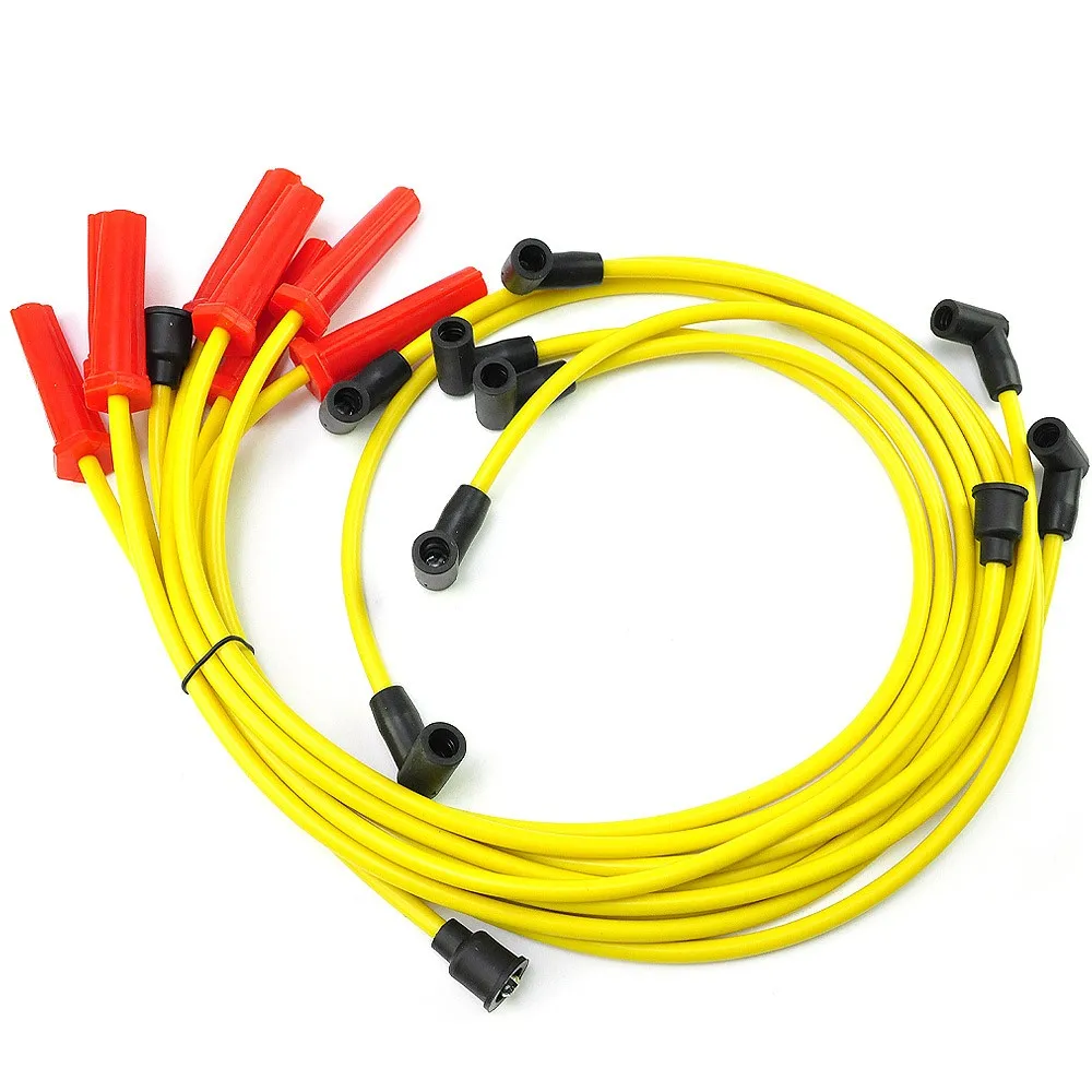 HEI Spark Plug Wires For Chrysler Dodge V8 Small Block 273 318 340 360 FORD 302 view 5
