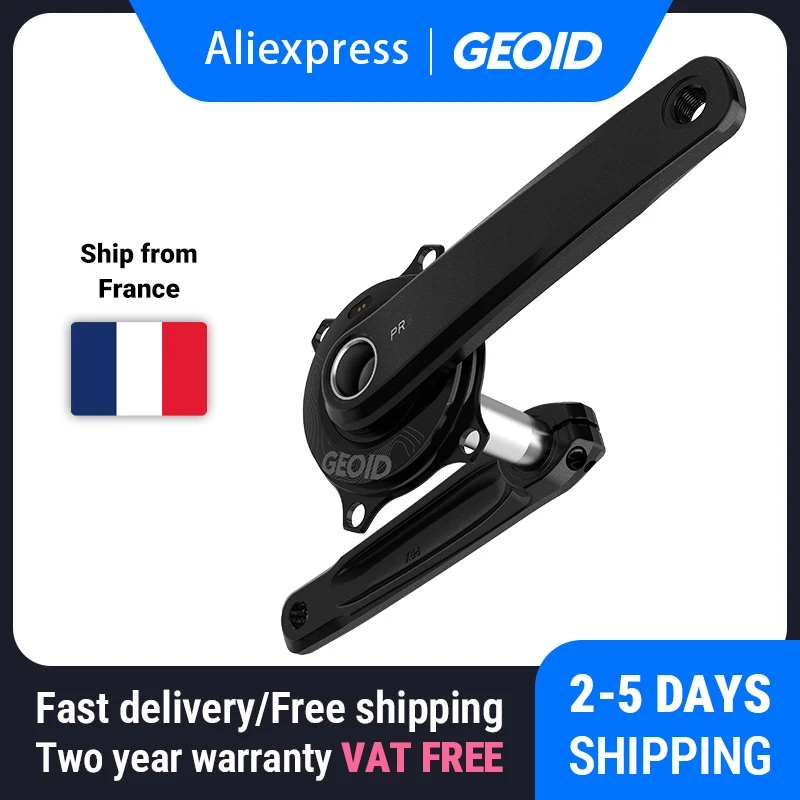 Capteur de puissance pour vélo GEOID Crankarm PM500, 4 boulons, 110BCD, axe de 24 mm, capteur de puissance à araignée pour Shimano