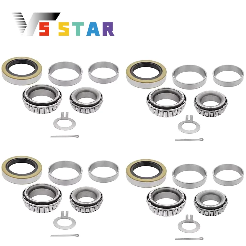 

L68111 L446494 L44610 L68149 4 шт., высококачественный комплект уплотнений подшипника оси колеса от 1-1/16 дюйма до 1-3/8 дюйма HB-0170