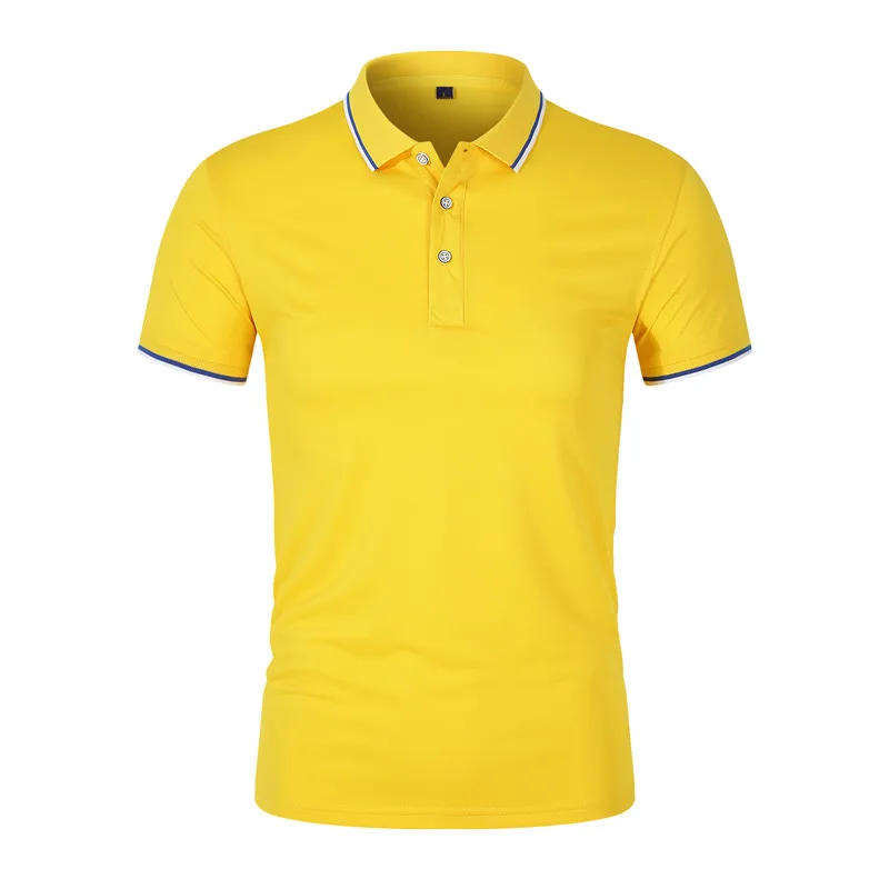Zomer Heren Revers Korte Mouw Poloshirt Custom Print Logo Geborduurde Naam Bedrijf Sport Hardlopen Grote 5xl 6xl Top
