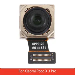 Bilashmart Main Back Facing Camera Xiaomi Poco X 3 Pro Camera Module Poco X3 Replacement Spare Parts