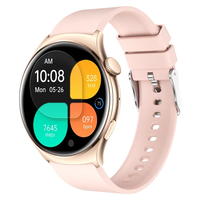 

Gaines Fashion Smart Watch QX10 Men 1.43inch Amoled Large Screen Bluetooth Call Music Player AI Voice Sport Fitness Women Smartw