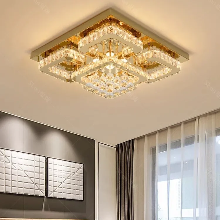 Living room main 2024 new model, ceiling light, modern light luxury, rectangular