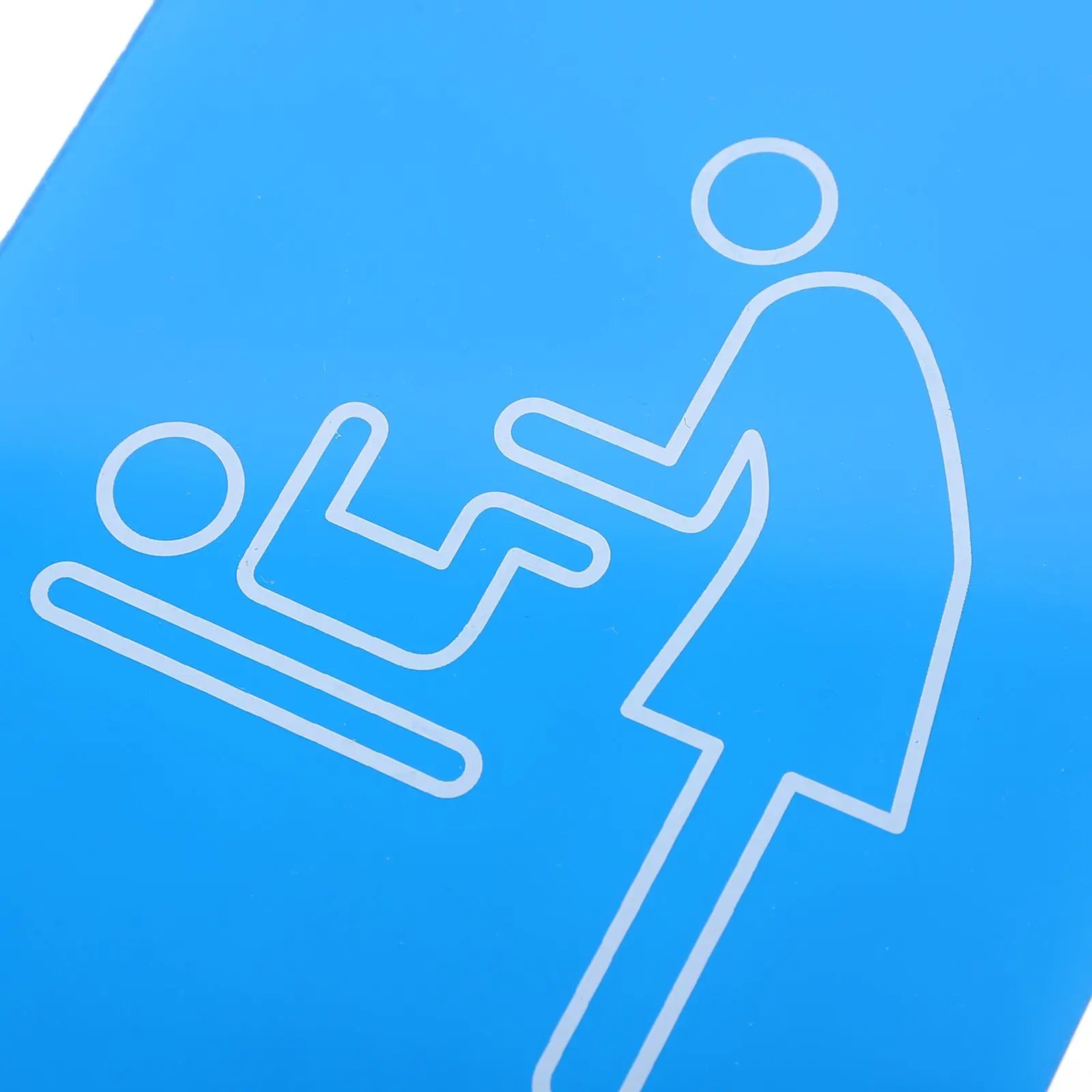 Baby Changing Area Sign Newborn Restroom Signs Door Decor Washroom Marker Toilet Identifier Room Signboard