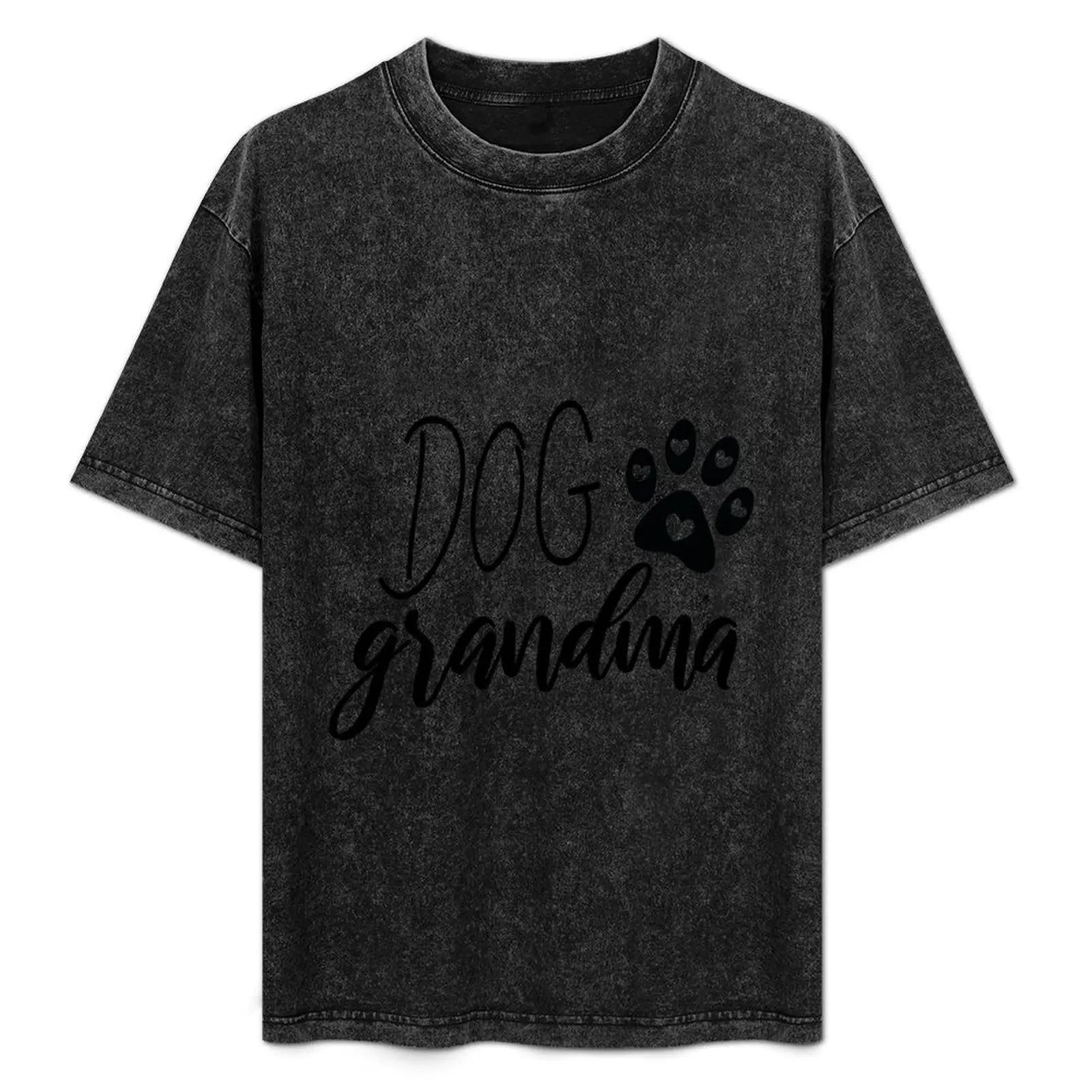 Dog Grandma - Grandma Love Dogs T-Shirt Plus Size Street Style Tee
