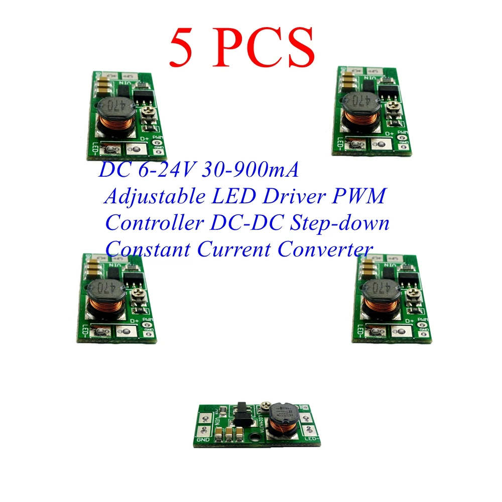 

5PCS LD24AJTA DC 9V-24V 20W Integrated Circuit for Adjustable LED Driver with PWM Controller