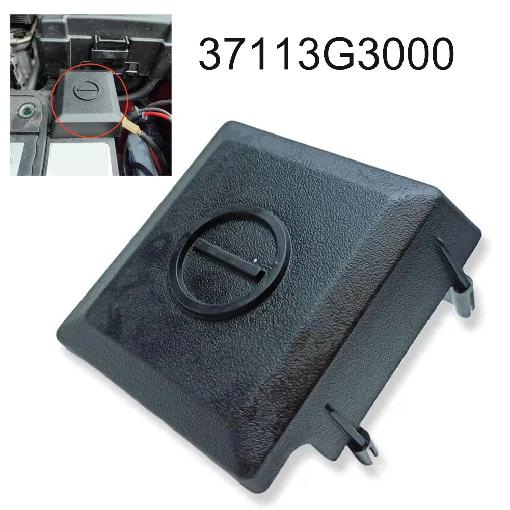 Car Battery Negative Terminal Protector Cover 37113-G3000 For Hyundai Kona MK1 For Kia Ceed Cerato Forte Niro K5 Telluride 2018+