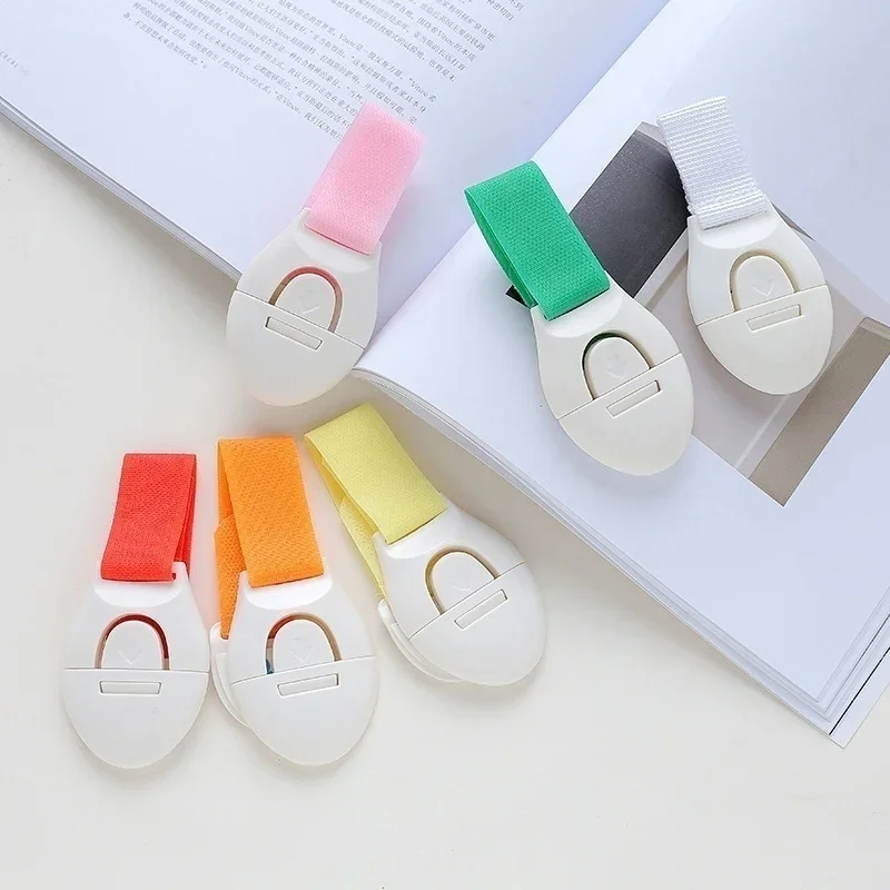 Colored Webbing Multifunctional Safety Locks Children Anti-opening Cabinet Safe Lock Anti-clip Hand Door Lock Fixing Clips