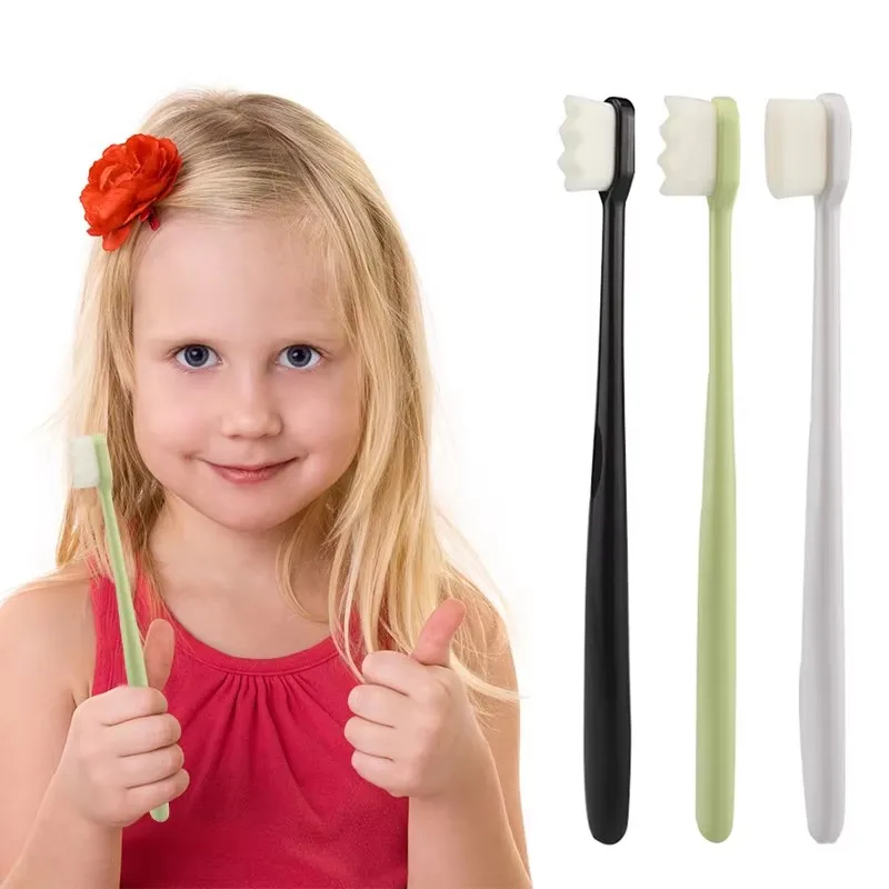 10/20Pcs Soft Toothbrush With Millions Of Nano Bristles For Adults, Deep Cleaning For Teeth, Portable Oral Care Brush