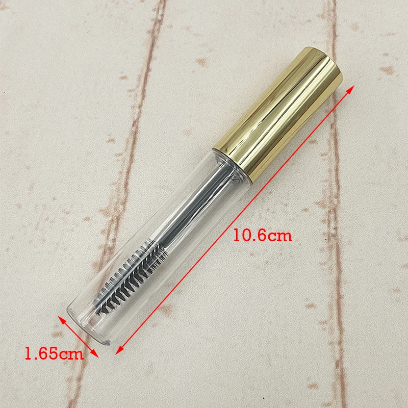 10/20/30/50pcs 10ml Mascara Empty Tube Eyelash Growth Liquid Bottle with Leak-proof Inner Lid Refillable Cosmetic Containers