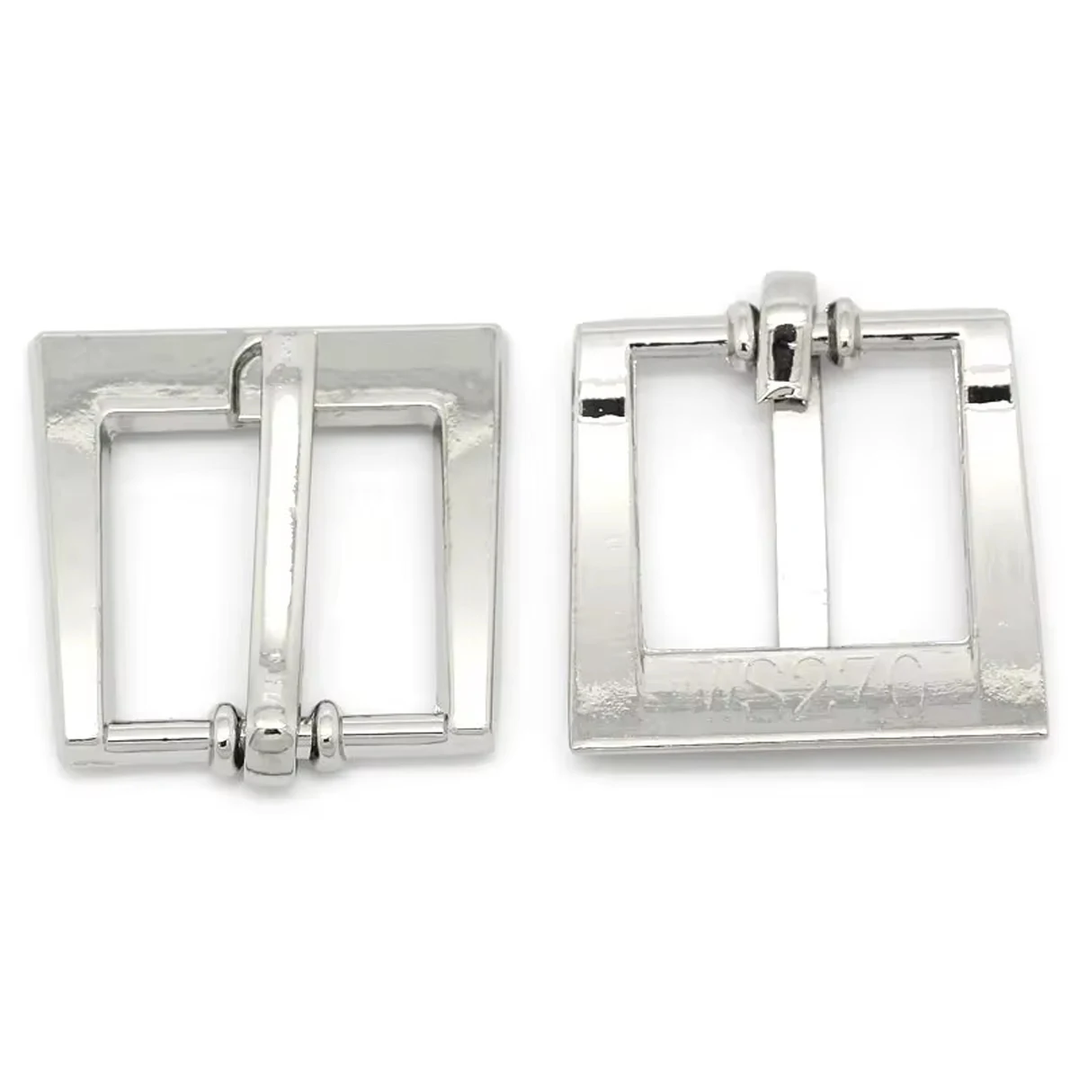 

150Pcs Silver Tone Trapezoid Clothing Clasps Bags Belts Shoes Buckles Clips Findings Wholesale 22x23mm