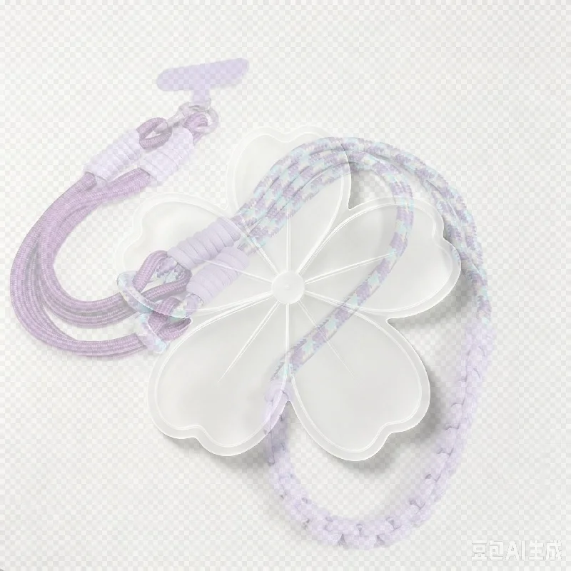 1 PCS Braided Crossbody Phone Lanyard Durable Polyester Adjustable Length Anti Loss Daily Travel Use