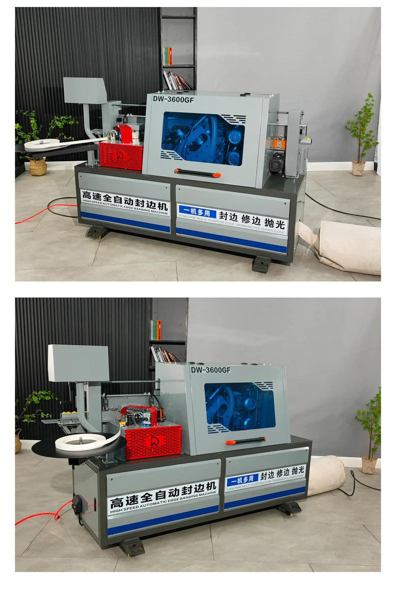 Woodworking Machinery Full Automatic Edge Bander Banding Machine  With Working Pvc MDF Wood