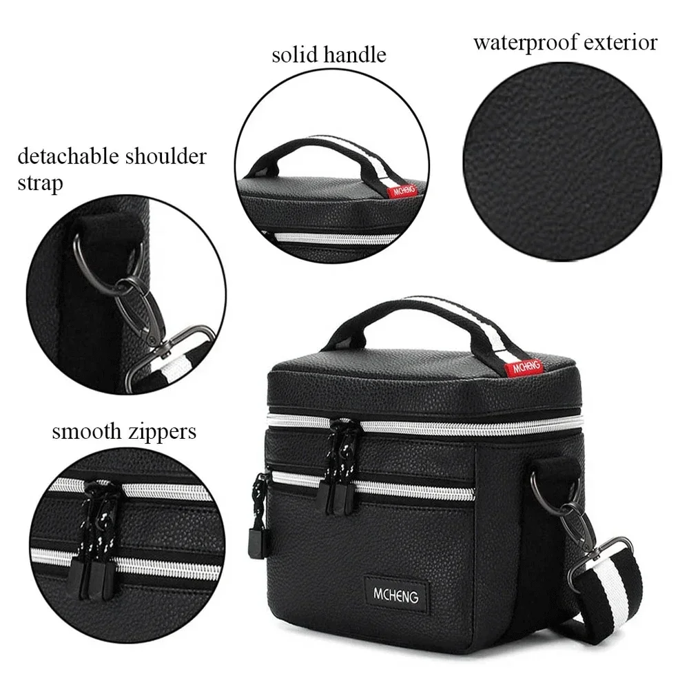 TM04 Waterproof Shock Resistant Camera Bag with Durable Shoulder Strap for Cameras Case Photo