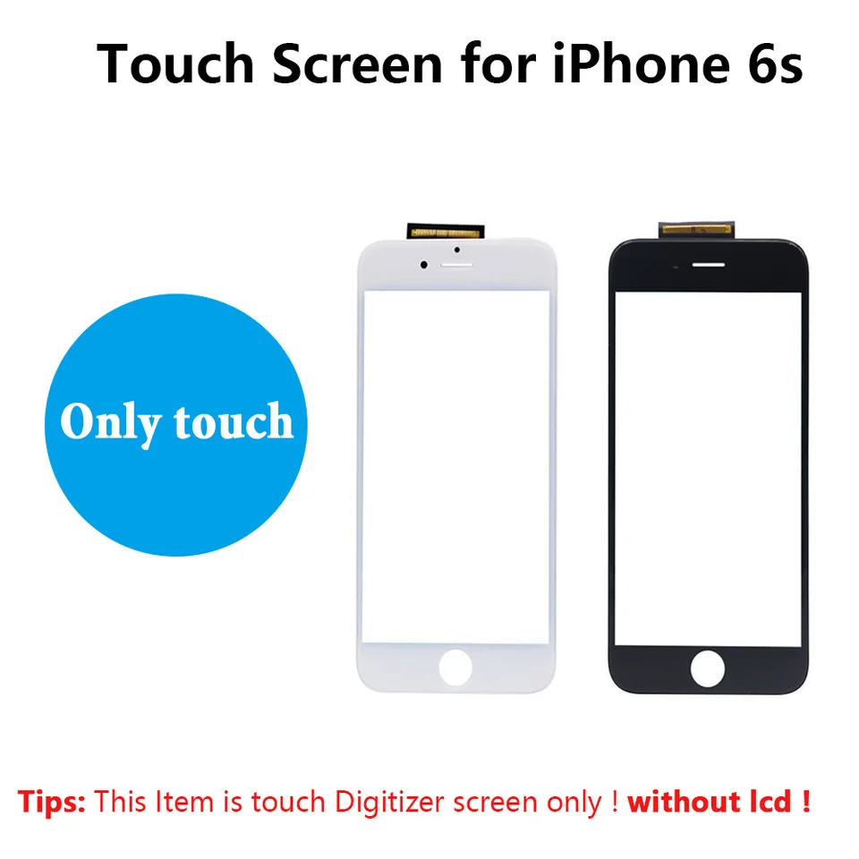 Pantalla Táctil para iPhone 8 6 7 6s Plus Touch Screen Digitizer Glass Lens Sensor Replacement para iPhone SE 5 5S 5C Touch Panel 2