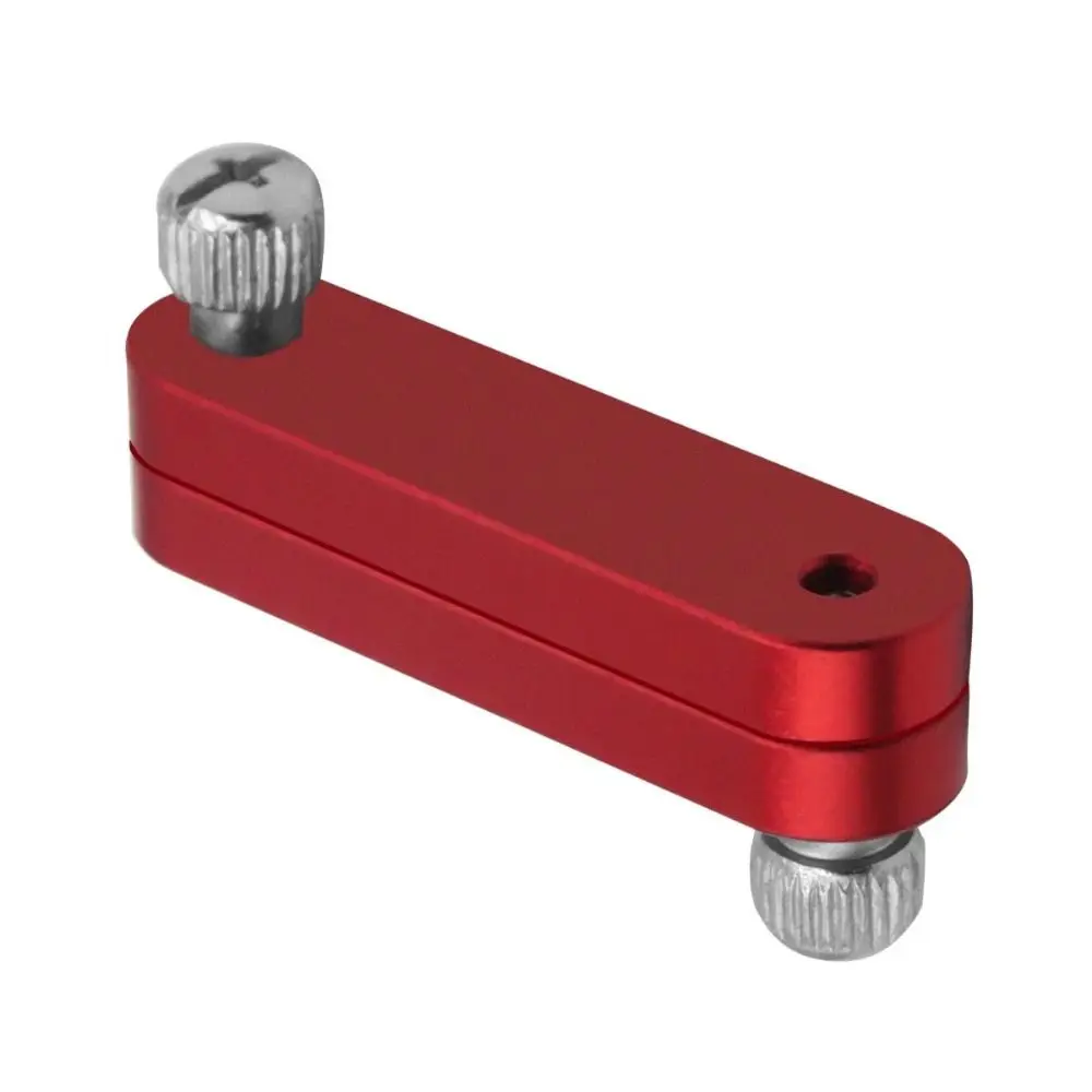 ​Adjustable ​Steel Ruler Positioning Block Aluminium Alloy Accurate Line Marking Gauge Positioning Limit Durable