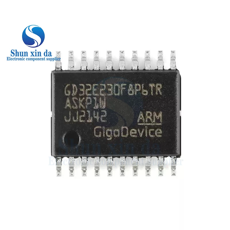 2PCS GD32E230F8P6TR GD32E230F8 TSSOP-20 32 Bit Microcontrollore Chip MCU IC Controller Brand New Authentic