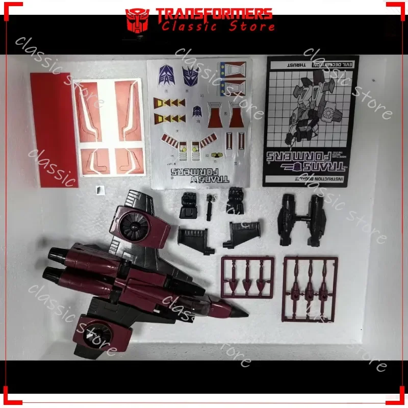 Op voorraad Klassiek Transformers Toys G1 Heruitgave KO Edition Thrust Cybertron Autobots Actiefiguren Verzamelcadeaus