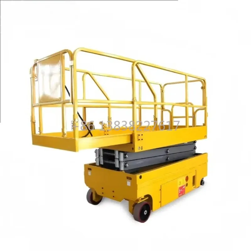 Factory Direct Supply 4m-18m Automatic Self-propelled Hydraulic Scissor Lift Aerial Lifting Platform view 5