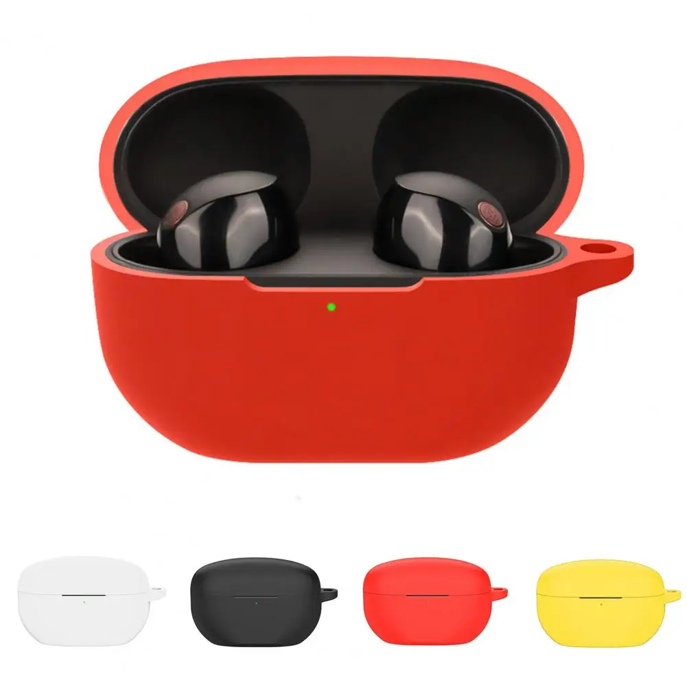 Detachable Earphone Case Shockproof Silicone Earphone Cases for Wf 1000xm5 Long lasting Anti dust Sleeve