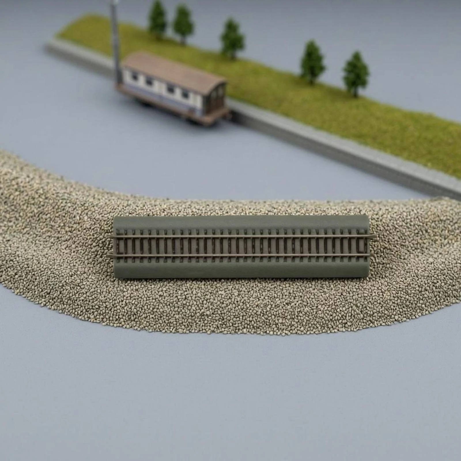Straight Track Section 230 Mm Roadbed Track Section