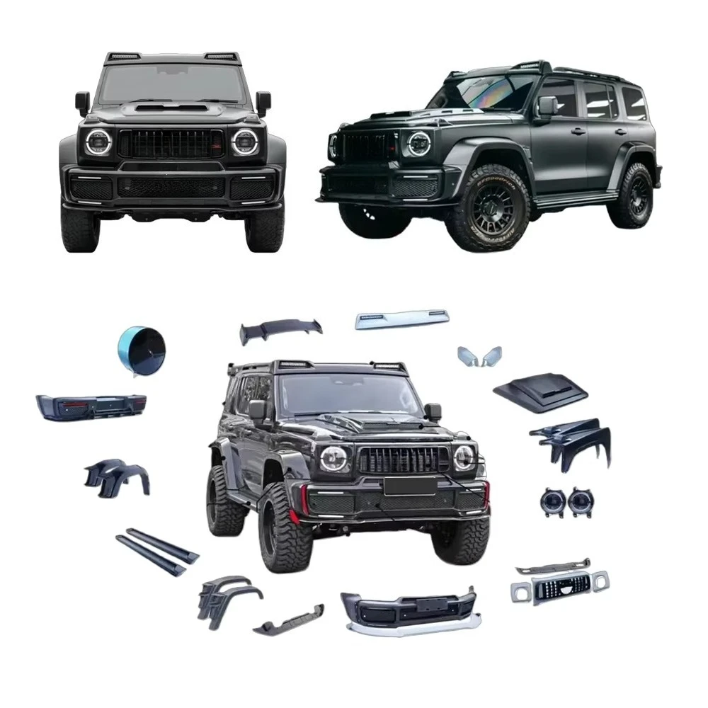 2024 New Arrival Galactic Battleship Body Kit for GWM Tank 300 Car Bumpers Grille Hood Side Step Spoiler Front Rear Bumper