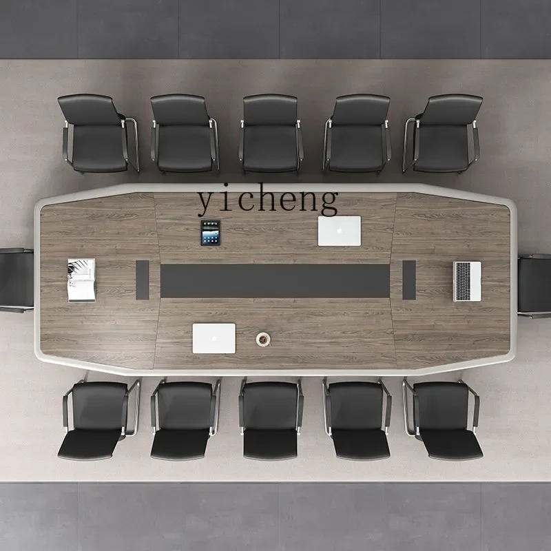 TWR Conference Table Long Table and Chair Set for Large and Small Meeting Rooms Reception Table