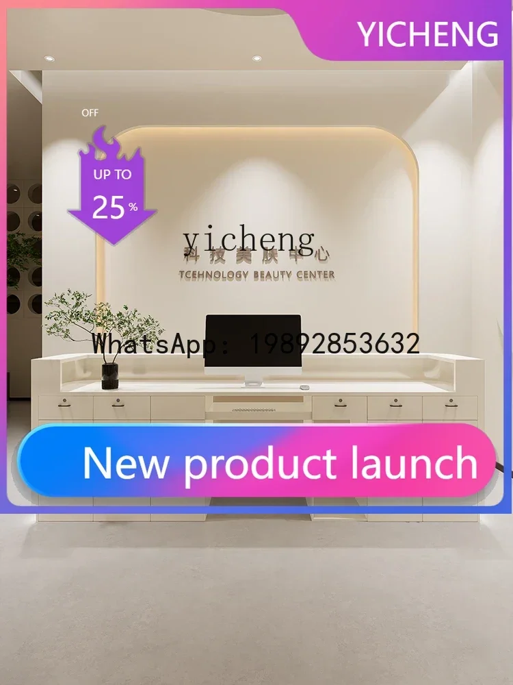 

AA Clothing Store Cashier Desk Beauty Salon Yoga Pavilion of Regimen Paint Desk Reception Desk