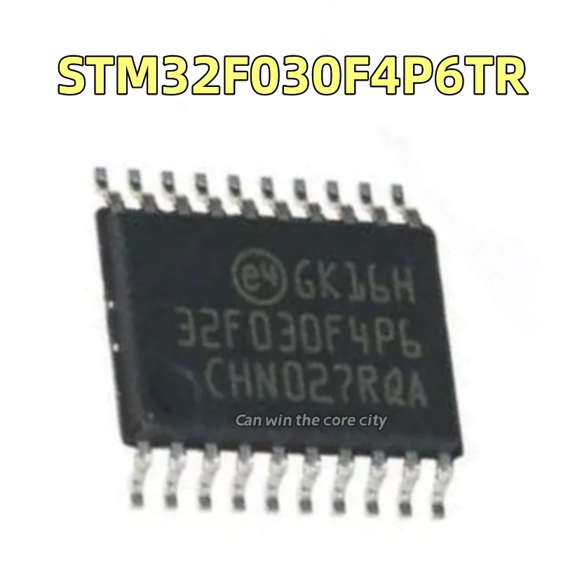 10 Pieces STM32F030F4P6TR Original genuine 20-TSSOP ARM 32 bit microcontroller MCU chip IC