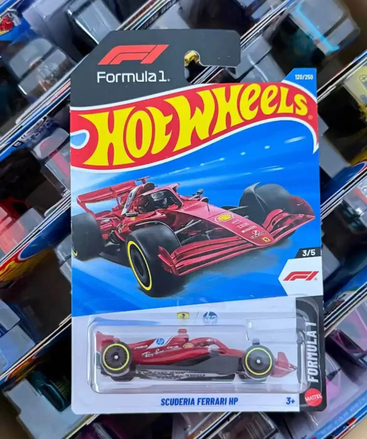 Original Hot Wheels 1/64 Mainline Series 2026 F Case SCUDERIA FERRARI HP LAMBORGHINI Collectible Car Toy Diecast Vehicle Model