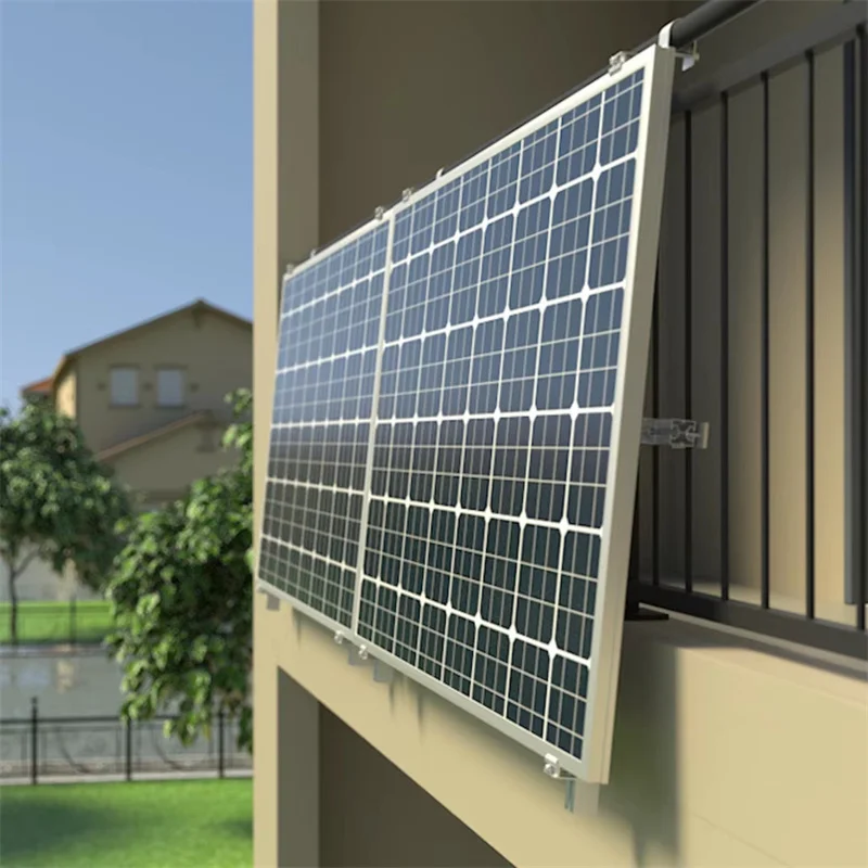 Veranda Solar  350W Balcony Solar System 420Wp Panels 400W Micro Inverter Single Phase On Grid Home Use