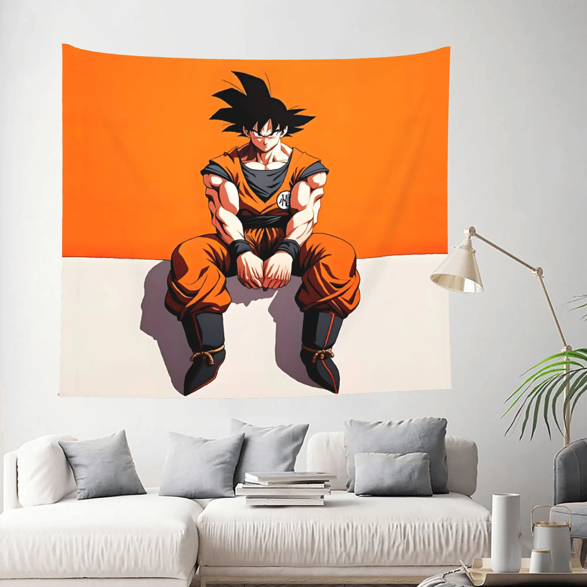 Customized Dragon Ball Goku cutecore Tapestry Bedroom Decoration funko Wall Hanging Blanket Tapestry Cool Stuff For Room