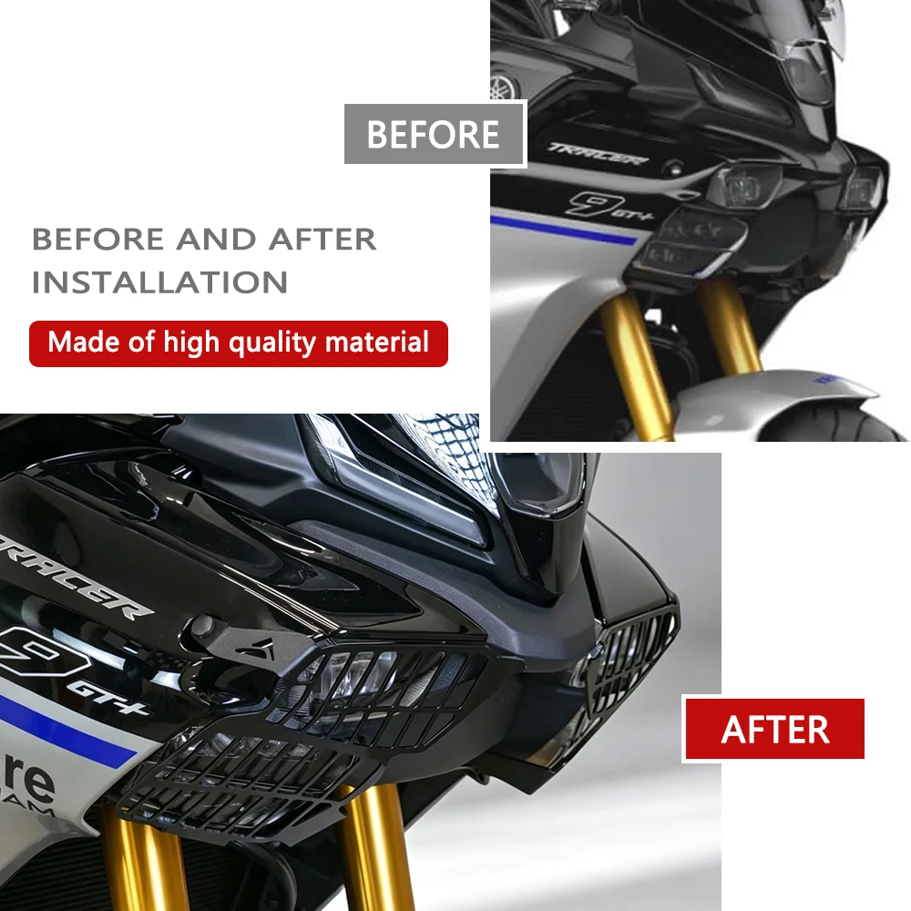 For YAMAHA Tracer9GT Tracer 9 GT Motorcycle Headlight Guard Grille Cover Protector Protection Tracer 9GT 2026 TRACER9 2025