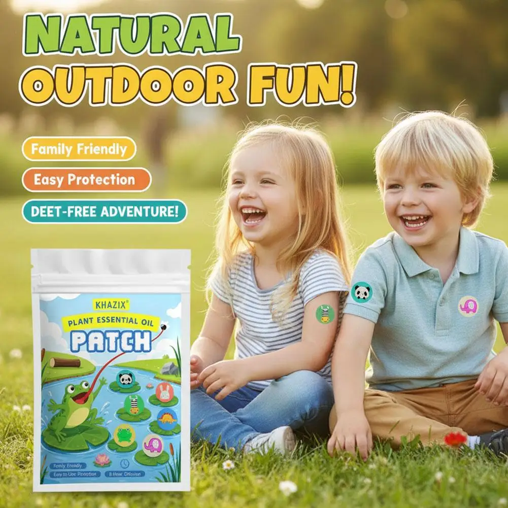 Autocollants anti-moustiques de dessin animé pour enfants, autocollants à l'huile essentielle de plantes pour la maison et les voyages, pour empêcher les enfants de se faire piqûrer, 30/36 pièces