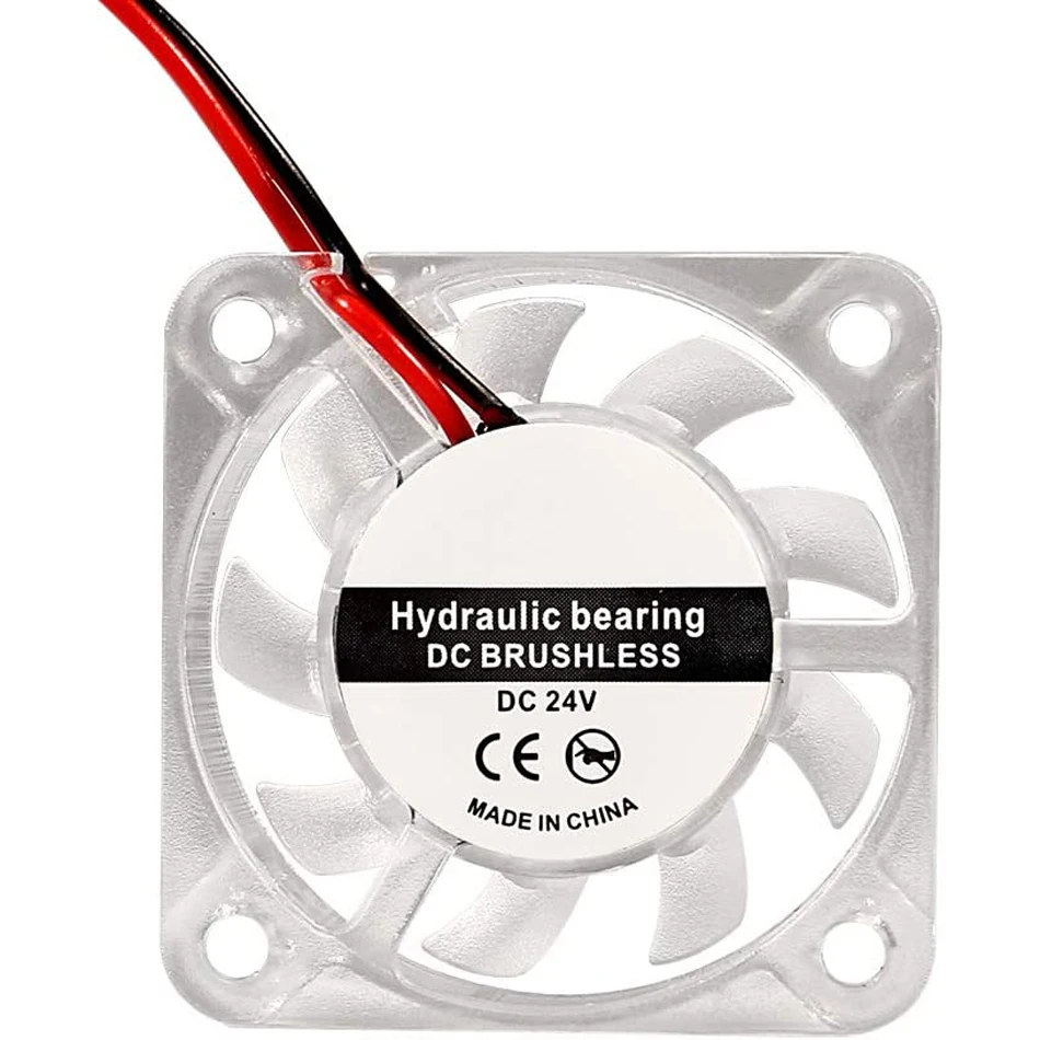 Cooling Fan LED Light PC Computer 4010 5v/12v/24V Case Fan Controller 2Pin Ultra Bearing Heatsink 3D Printer Parts