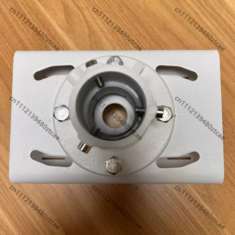 PTZ Dome Hoisting Clamp Bracket,Compatible with Hikvision Dahua,3mm Thickened Stainless Steel Ring,Crossbar