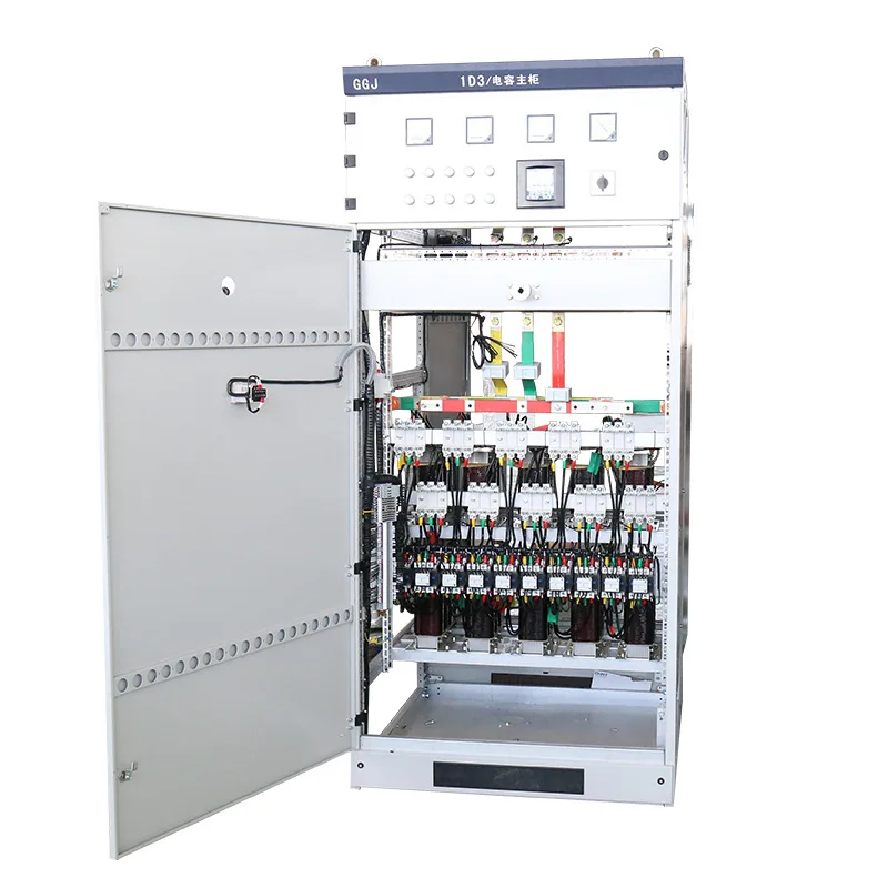 IP65 Industrial Use Intelligent Switchgear Electric Panel Reactive Power Compensation GGJ Low Voltage Metal Capacitor Cabinet