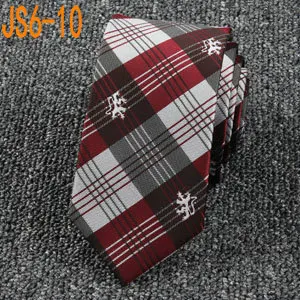 Cravates en soie classique pour hommes, accessoires de 6cm, mode Business, mariage, bleu, noir, rouge, cravate fine, rétro