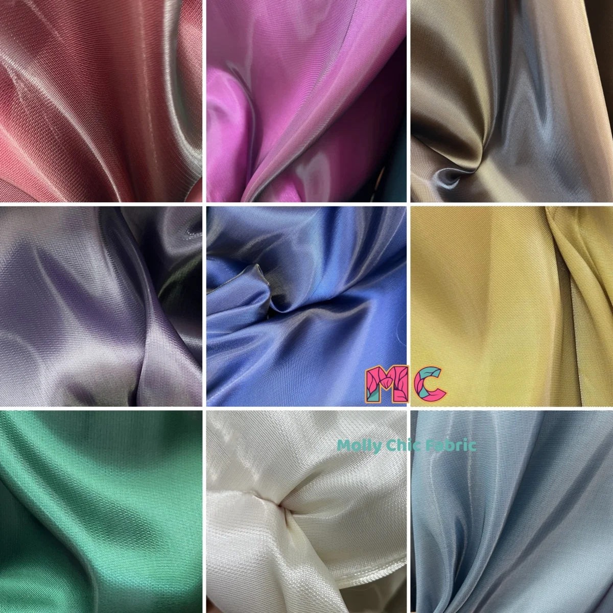 

Новая водная легкая атласная ткань, стеклянная гладкая ткань, дизайн вечернего платья, бальное платье, жесткая и жесткая трехмерная ткань