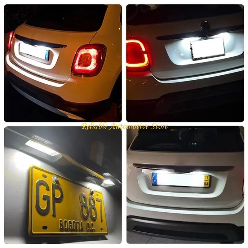 

M68B 2PCS задний лицензионная лицензия Light Plate для 500X 2014-2019