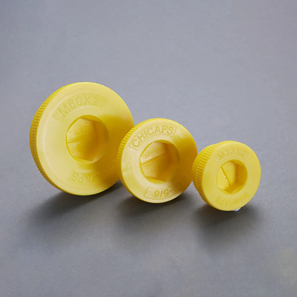 Yellow Hexagon Socket Plastic Cap Thread Plug/Hydraulic Pump Leak Proof Plug/Cylinder Mold Plug/Sealing Plug