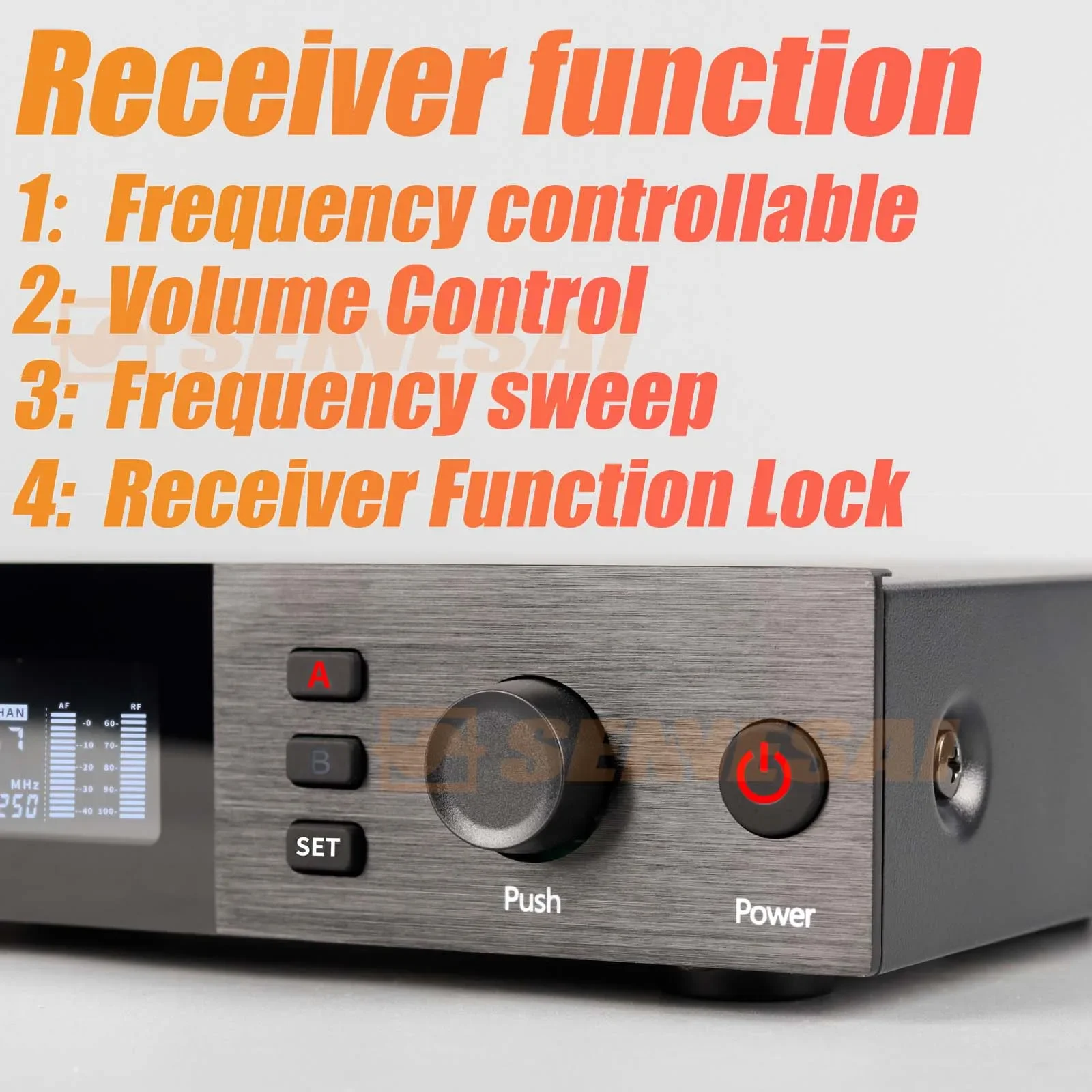 أعلى جودة! ميكروفون لاسلكي مزدوج احترافي SLXD4 600-695 ميجا هرتز أداء المسرح 2 قنوات UHF كاريوكي معدني KSM11 محمول باليد #4