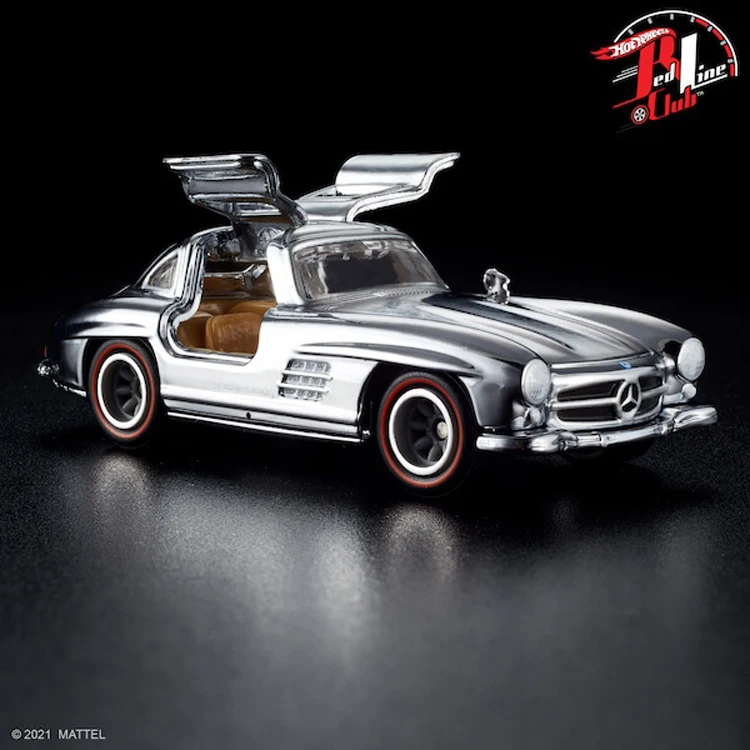 Hot Wheels RLC 1955 Benz 300SL Limited Edition   1/64 Die-cast Model Cars