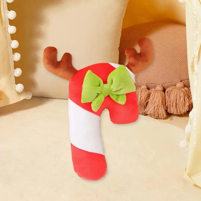 Christmas Plush Christmas Stuffed Animals For Kids Cute Reindeer Plush Toy Santa Claus Fruit Candy Cane Reindeer Christmas Doll