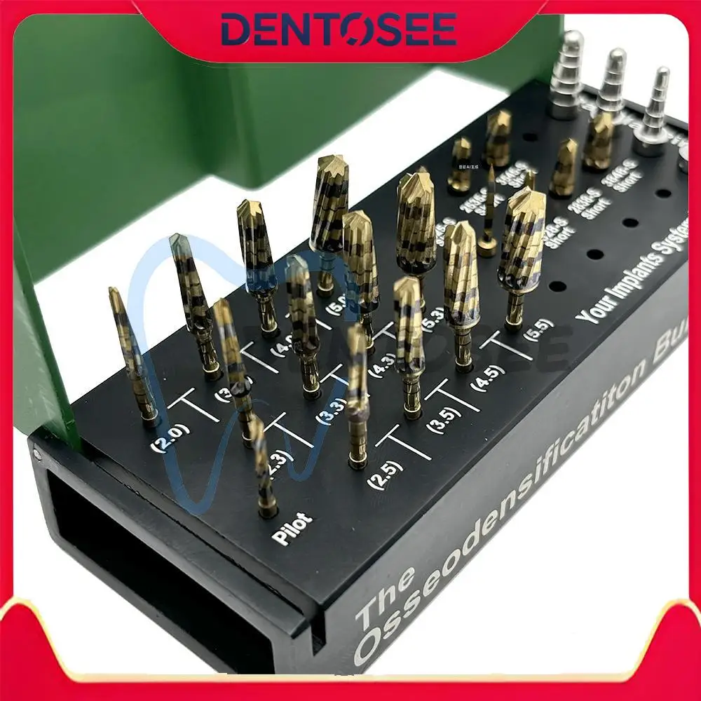 Pilotes de système d'implant chirurgical, fraises d'oséodysefication, forets, Kit de levage des sinus maxillaire pour outils dentaires et procédures
