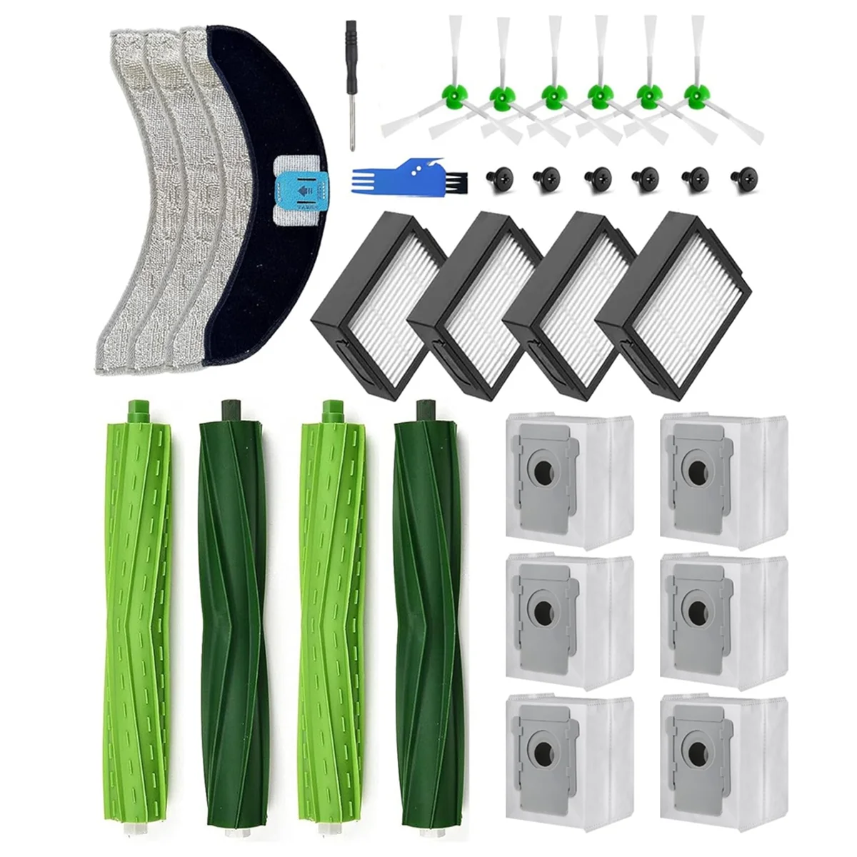 

Accessory Set for iRobot Roomba Combo J7+ Vacuum Cleaner,Replacement Parts Kit for Combo J7 Plus Replacement Accessories