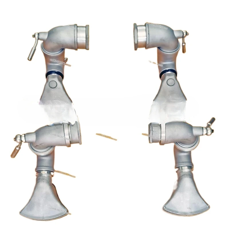 

Регулируемая насадка-разбрызгиватель из алюминиевого сплава, пистолет-распылитель с тремя изгибами, насадка-утконос, вращающаяся насадка, аксессуары для спринклеров