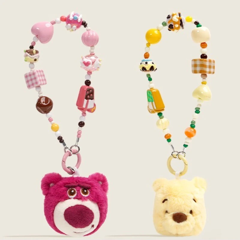 

Disney Judy Nick Lotso Stitch Anime Peripheral Cartoon Character Cute Mobile Phone Chain Creative Kawaii Girl Halloween Gift