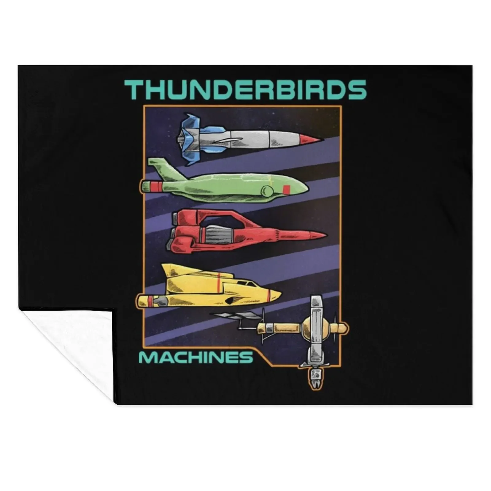 

Thunderbirds Machines Throw Blanket Furry Travel Decorative Sofas Beautifuls Blankets