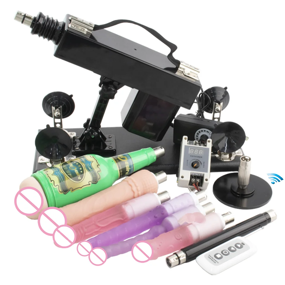 Automatyczna maszyna do seksu FREDORCH z dużym dildo, maszyna do miłości, pistolet do masturbacji dla par, regulowana prędkość, zabawki erotyczne dla mężczyzn.